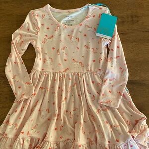 Posh peanut unicorn dress size 3T